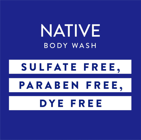 Native Body Wash, Sulfate Free, Coconut & Vanilla - Kenya
