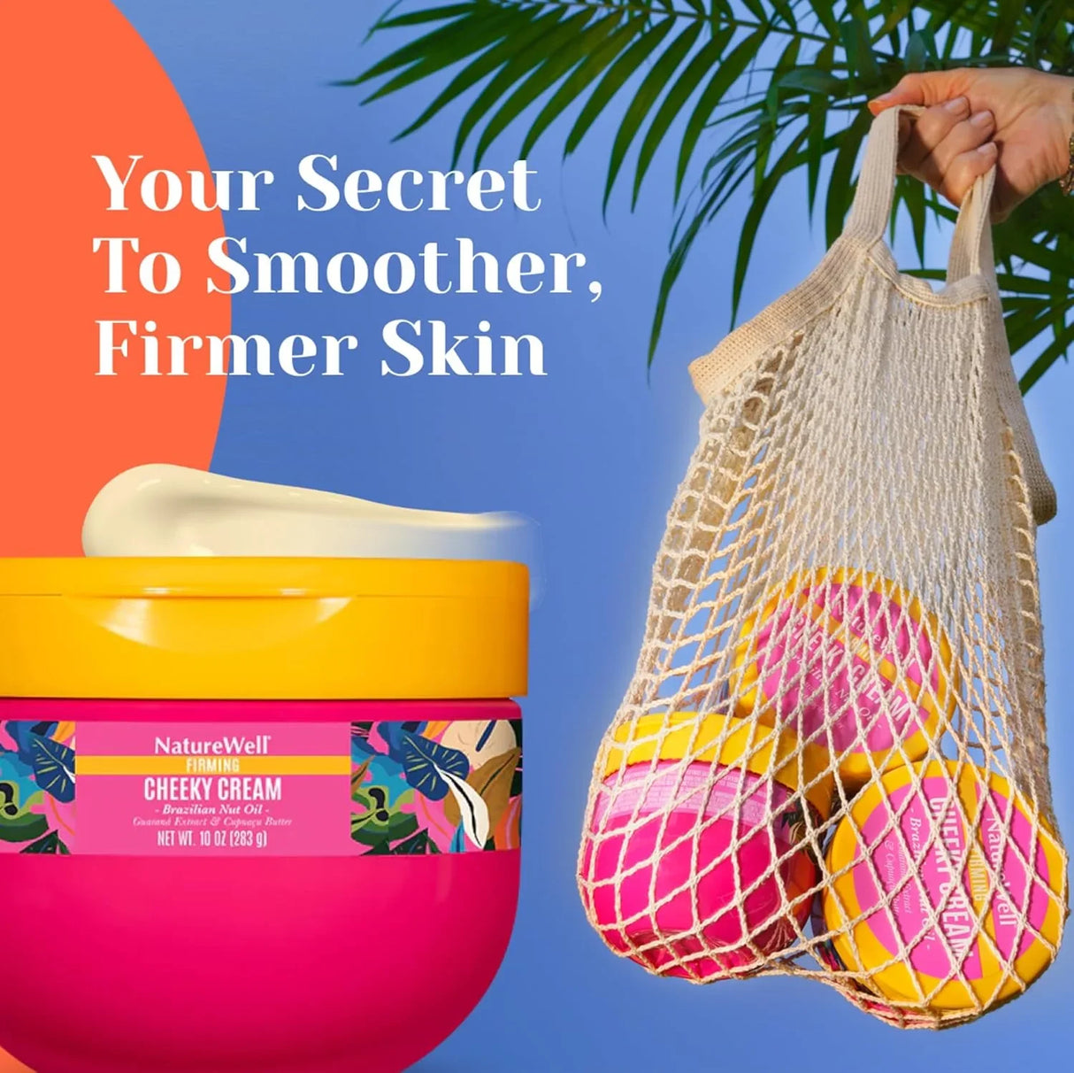 NATURE WELL Firming Cheeky Cream, 10 Oz - Kenya