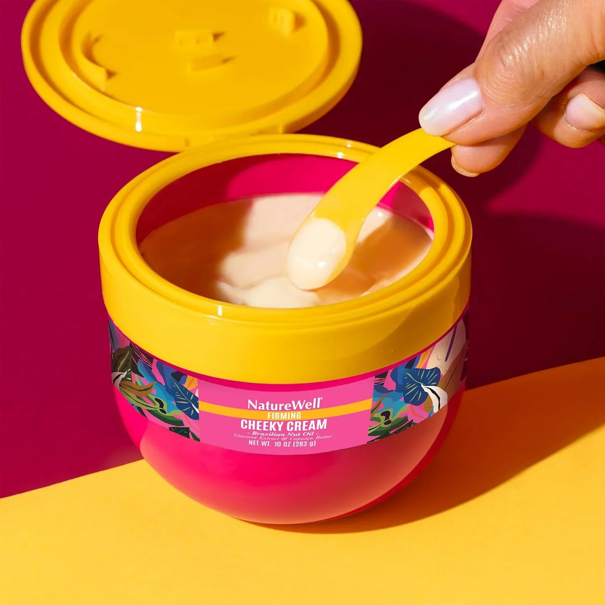 NATURE WELL Firming Cheeky Cream, 10 Oz - Kenya