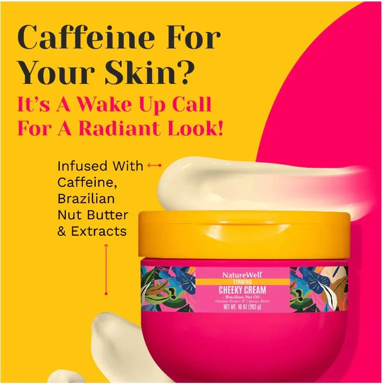NATURE WELL Firming Cheeky Cream, 10 Oz - Kenya
