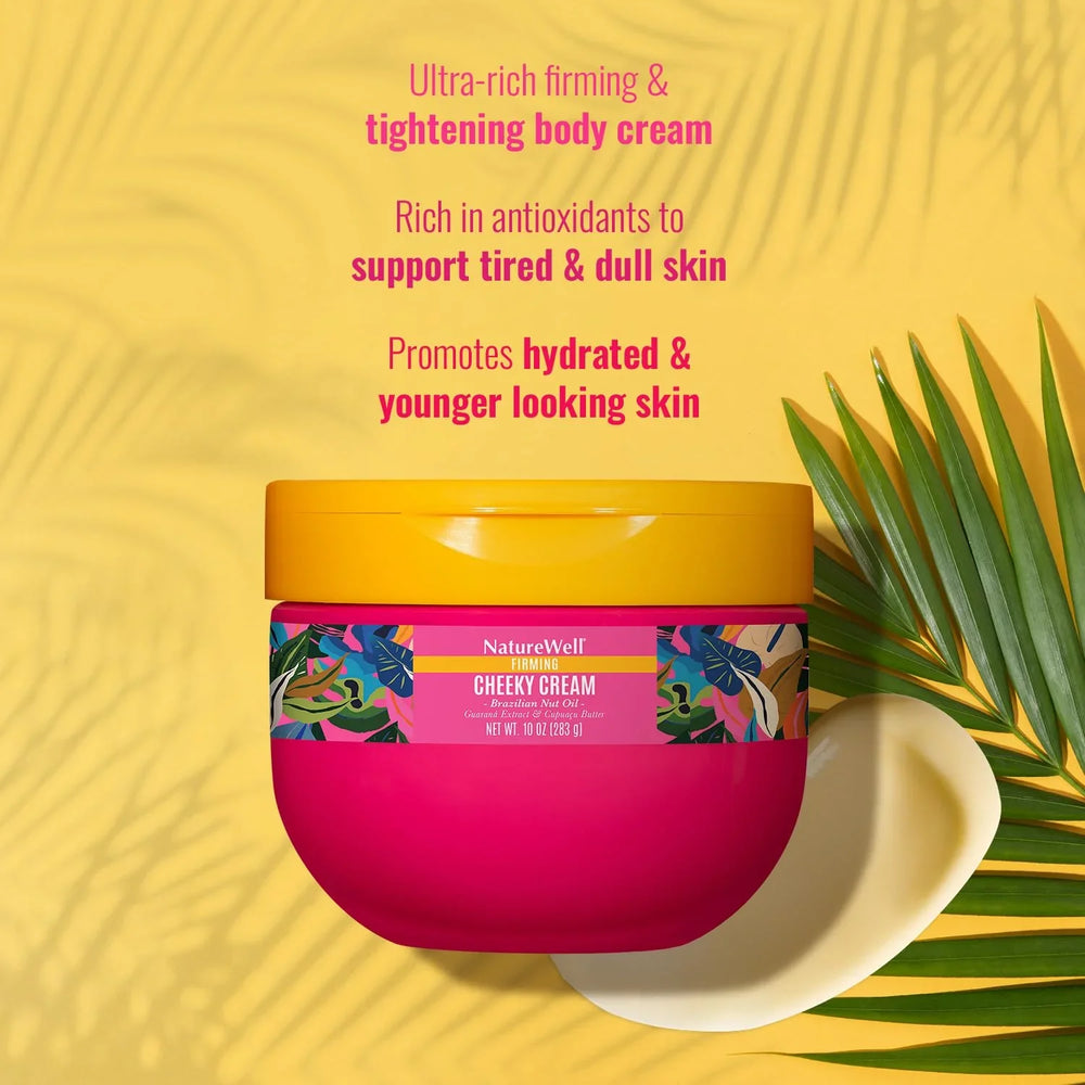 NATURE WELL Firming Cheeky Cream, 10 Oz - Kenya
