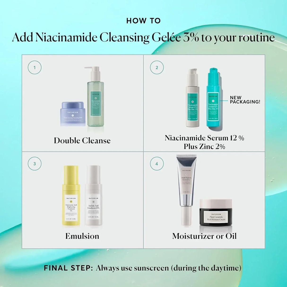 Naturium Niacinamide Cleansing Gelée 3% - Kenya