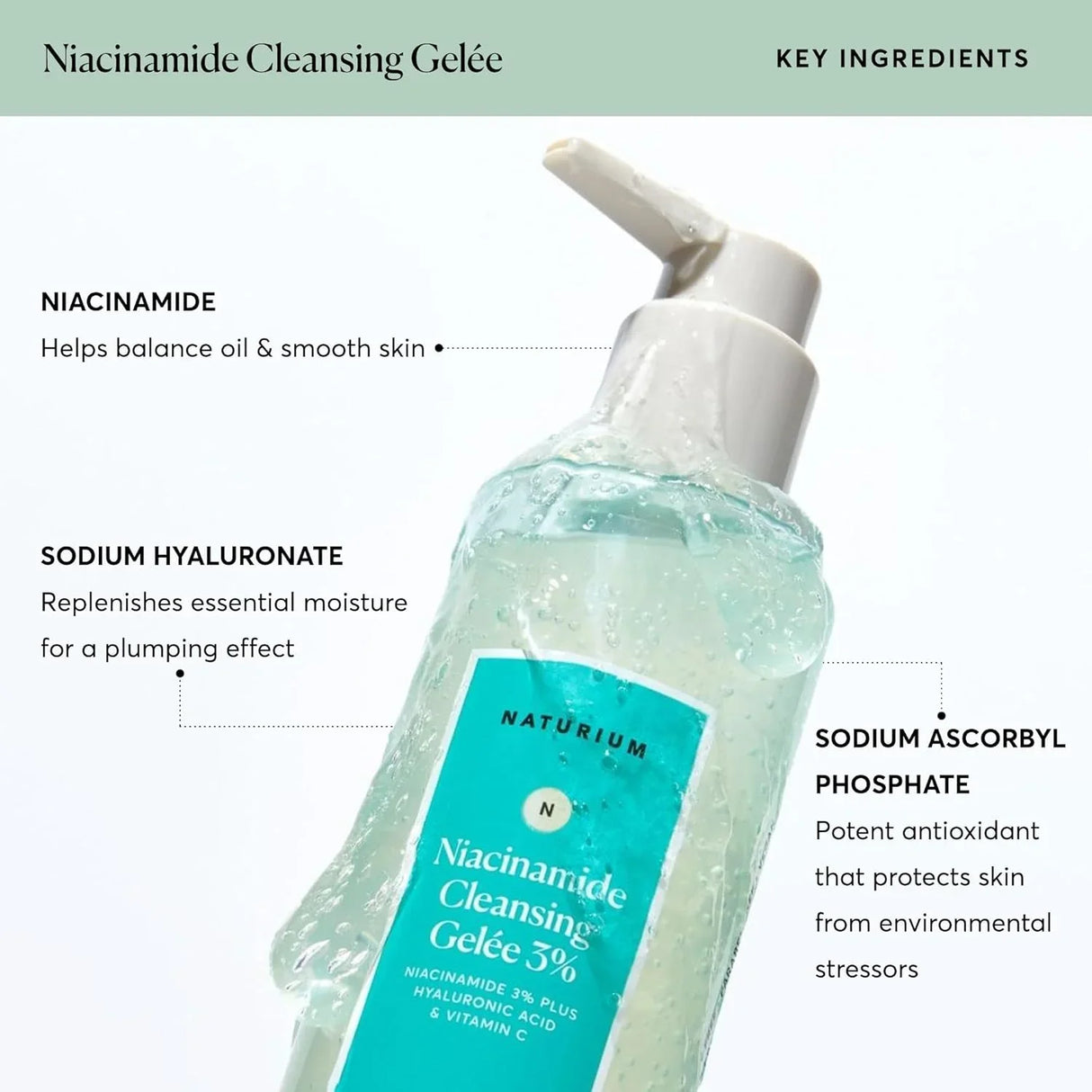 Naturium Niacinamide Cleansing Gelée 3% - Kenya