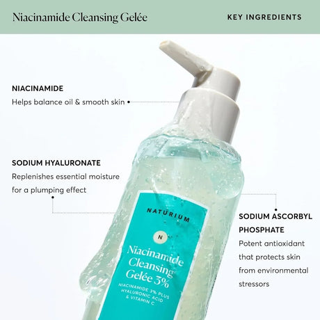Naturium Niacinamide Cleansing Gelée 3% - Kenya