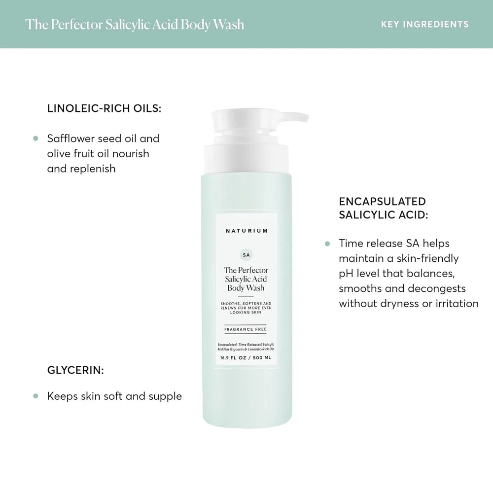 Naturium The Perfector Salicylic Acid Body Wash - Kenya