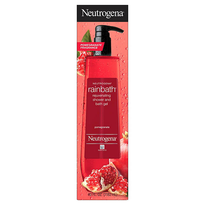 Neutrogena Rainbath Shower And Bath Gel, Rejuvenating Pomegranate (40 Fl Oz) - Kenya