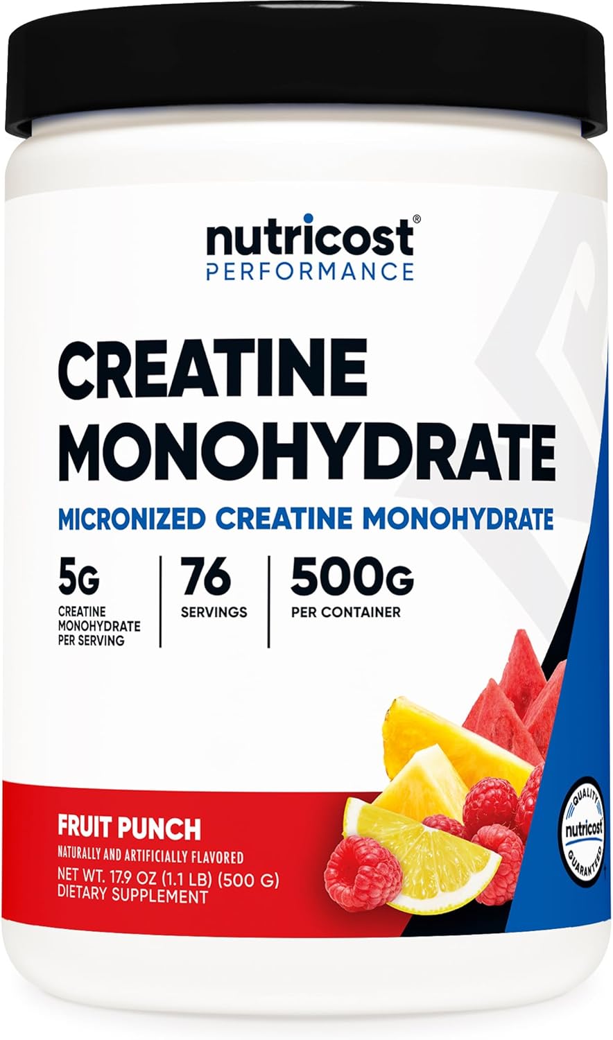 Nutricost Creatine Monohydrate Powder Fruit Punch- Kenya - Kenya