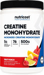 Nutricost Creatine Monohydrate Powder Fruit Punch- Kenya - Kenya