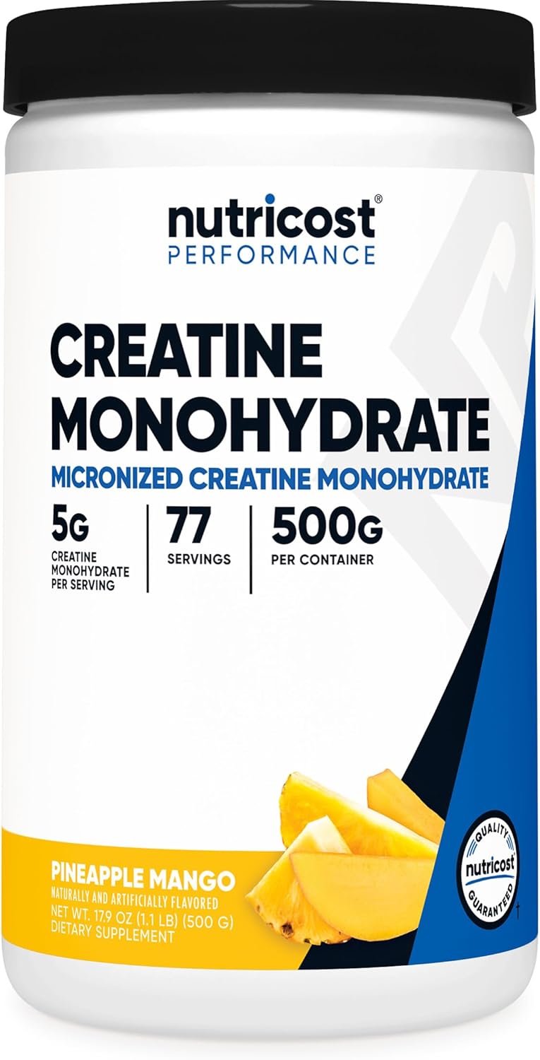 Nutricost Creatine Monohydrate Powder Pineapple Mango- Kenya - Kenya