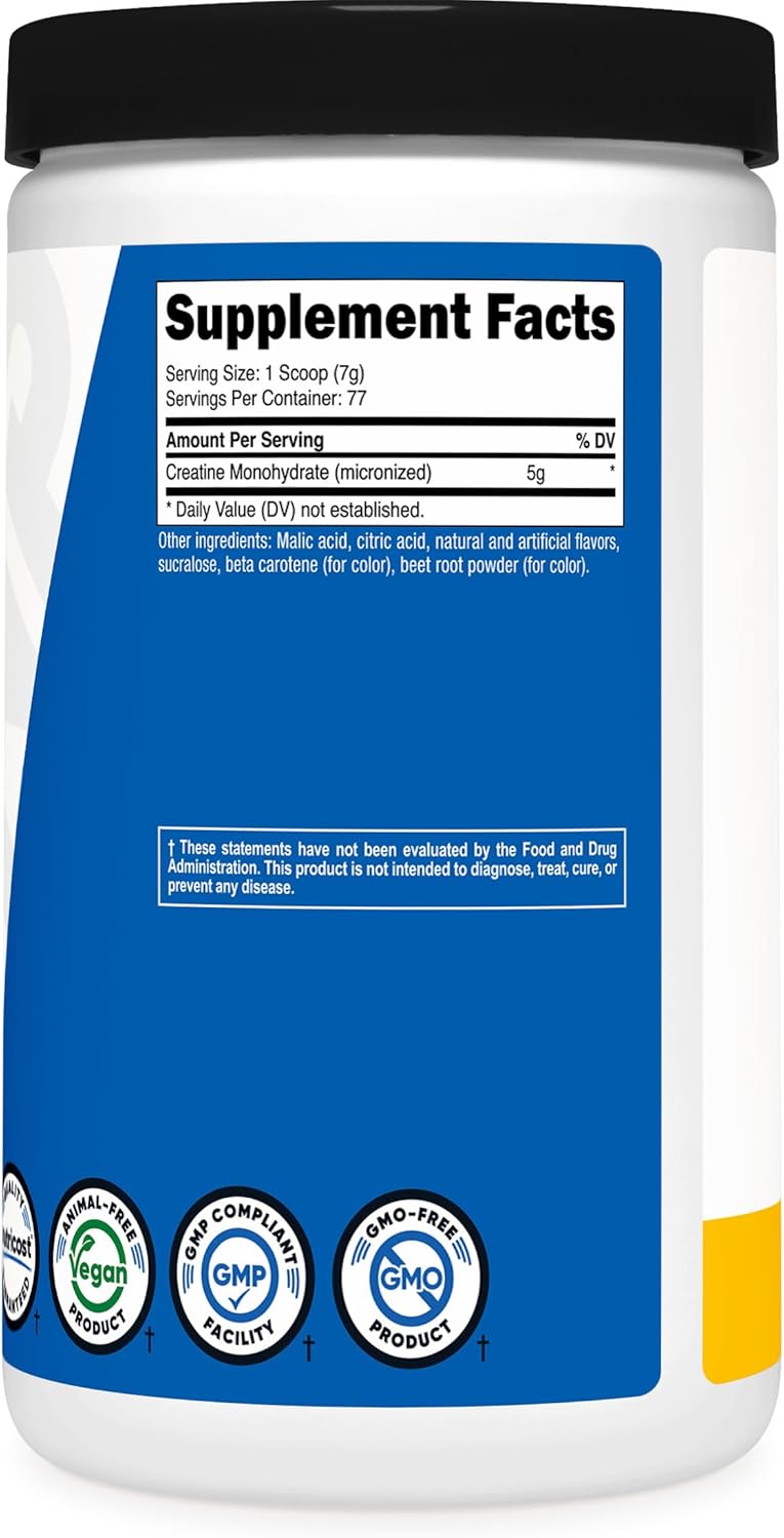 Nutricost Creatine Monohydrate Powder Pineapple Mango- Kenya - Kenya