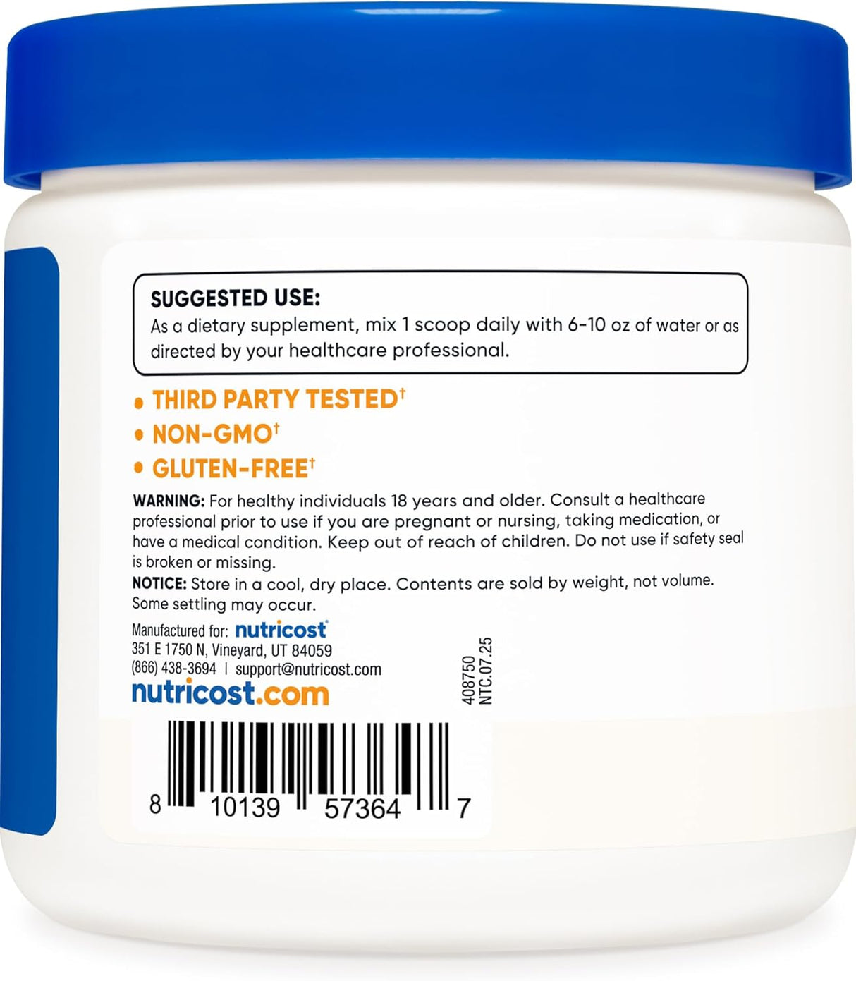 Nutricost D-Ribose Powder (250 Grams) - price in Kenya