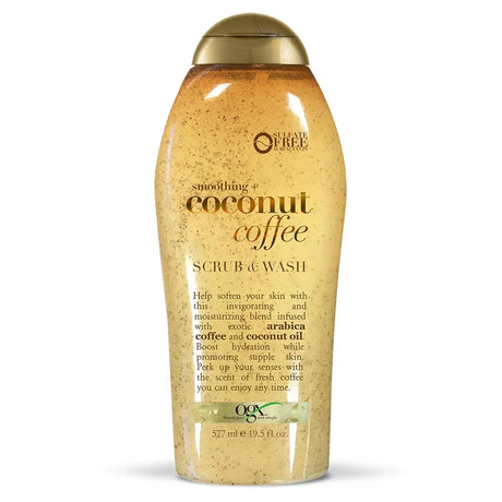 OGX Smoothing + Coconut Coffee Exfoliating Body Scrub - Kenya