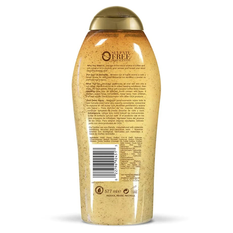 OGX Smoothing + Coconut Coffee Exfoliating Body Scrub - Kenya