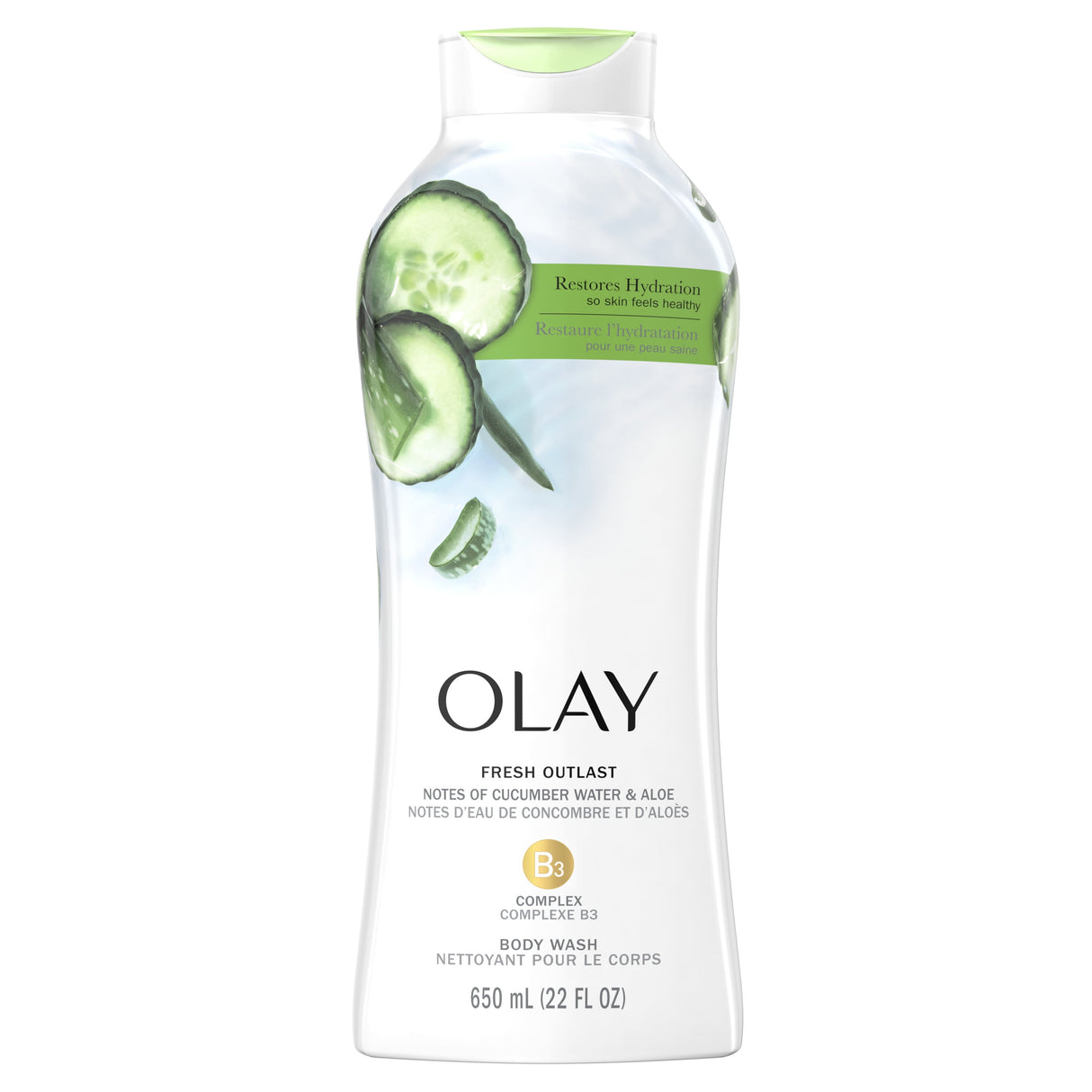 Olay Fresh Outlast Body Wash with Cucumber - Kenya