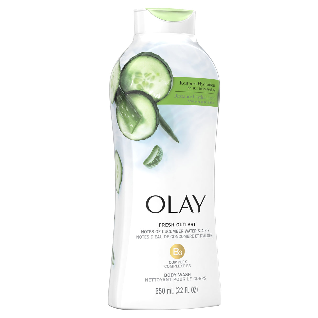 Olay Fresh Outlast Body Wash with Cucumber - Kenya