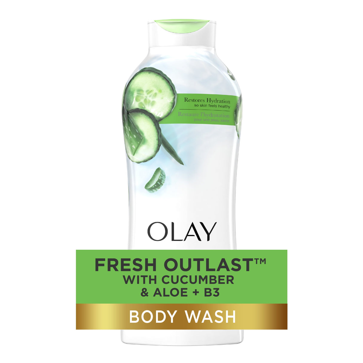 Olay Fresh Outlast Body Wash with Cucumber - Kenya