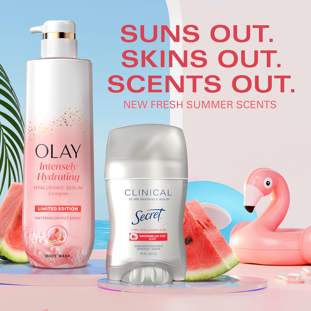 Olay Hyaluronic Body wash Watermelon Summer Fizz Scent (Limited Edition) - price in Kenya