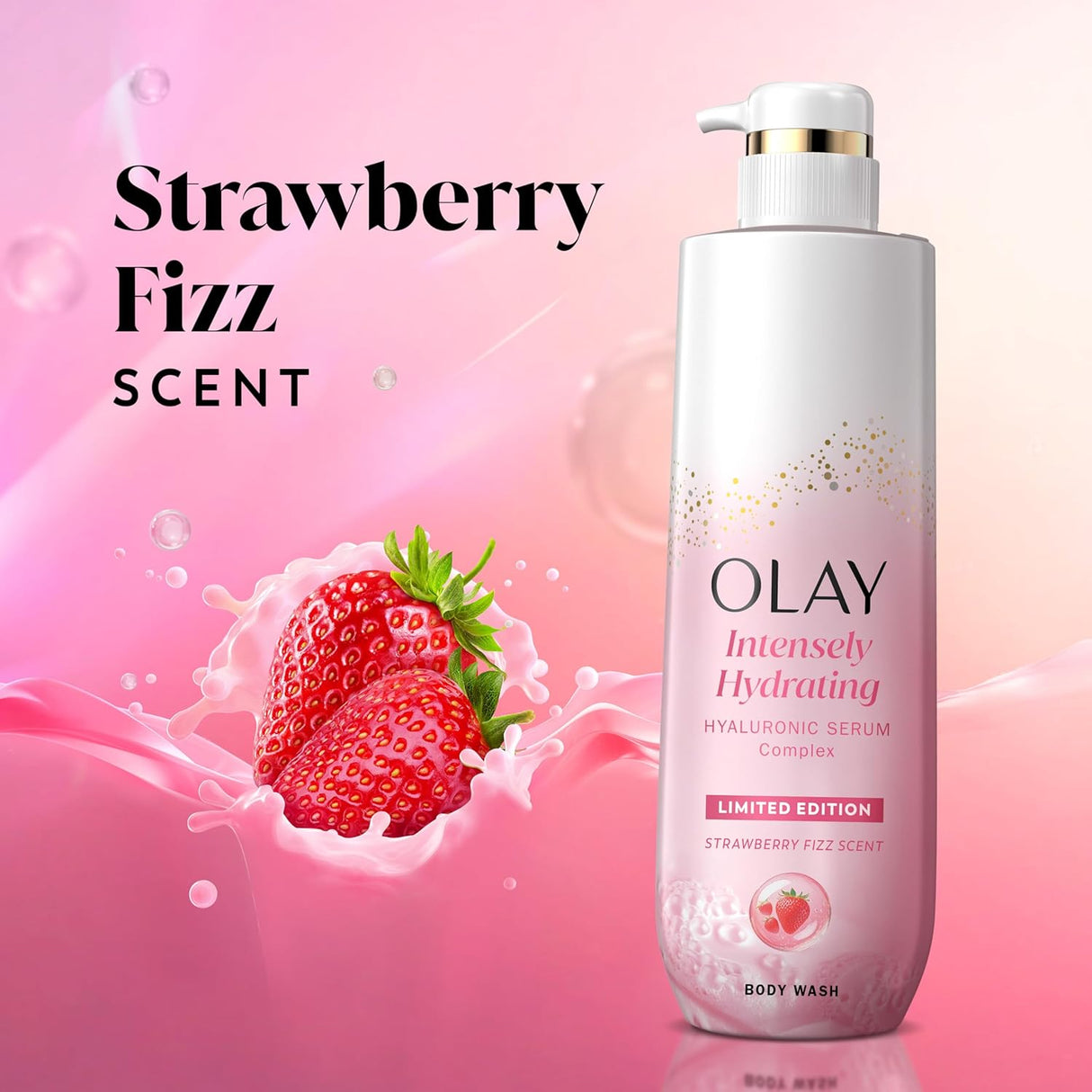 Olay Hyluronic Body Wash Strawberry Summer Fizz Scent (Limited Edition) - price in Kenya