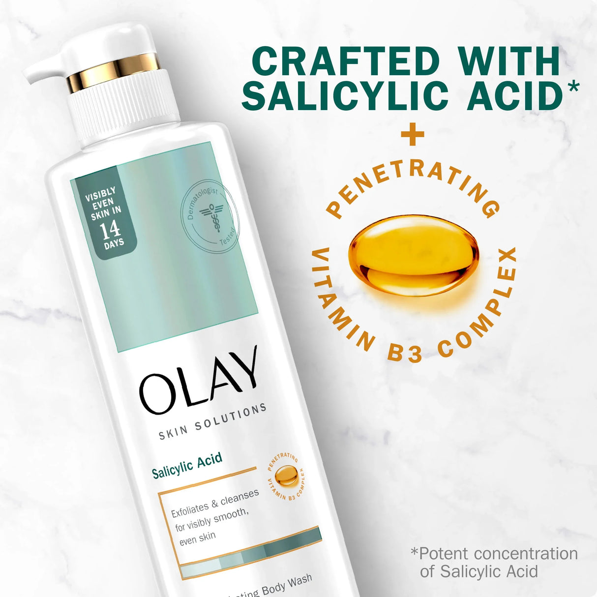 Olay Salicylic Acid Body Wash - Kenya