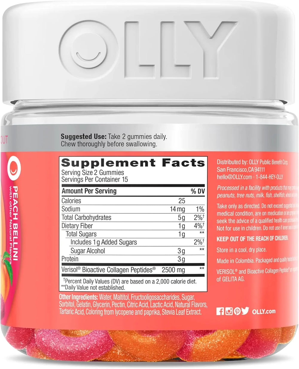 OLLY Collagen Gummy Rings - Kenya