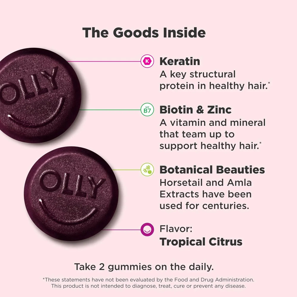 OLLY Heavenly Hair Gummy - Kenya