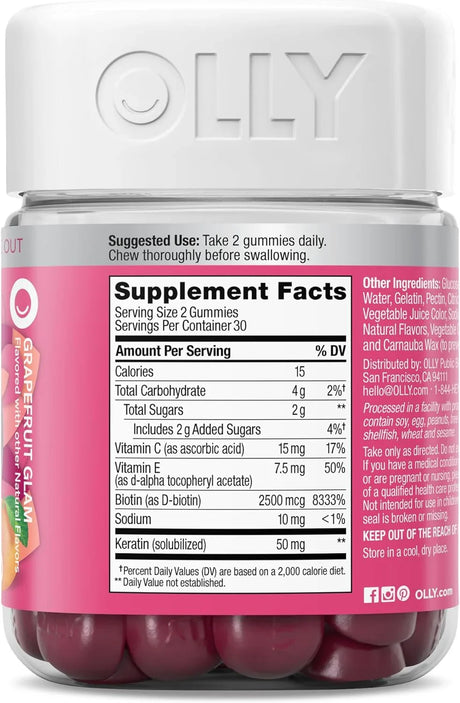 OLLY Undeniable Beauty Gummy - Kenya