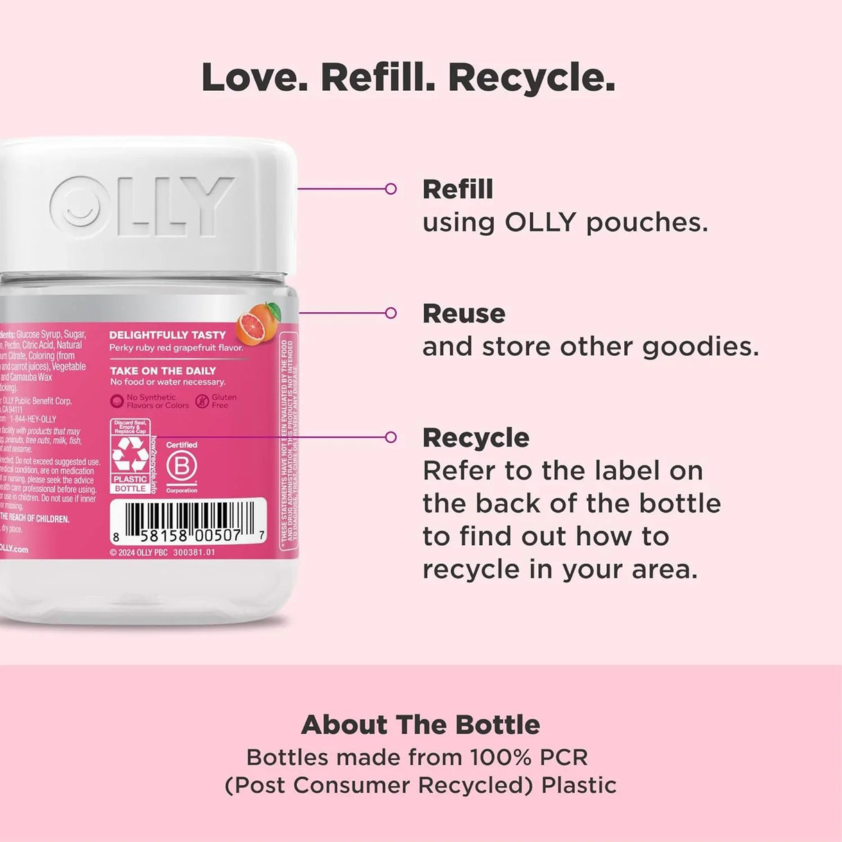 OLLY Undeniable Beauty Gummy - Kenya