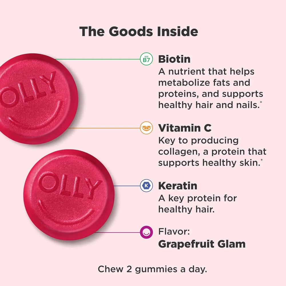 OLLY Undeniable Beauty Gummy - Kenya