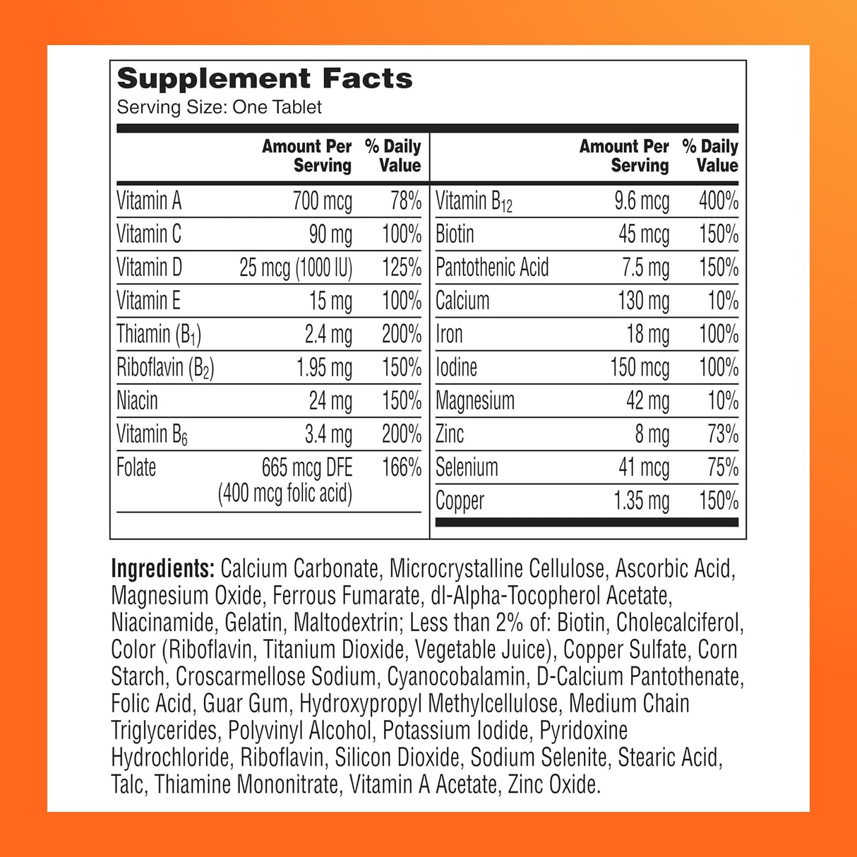 One A Day Multivitamin for Women - Daily Vitamins 200 tablets - price in Kenya