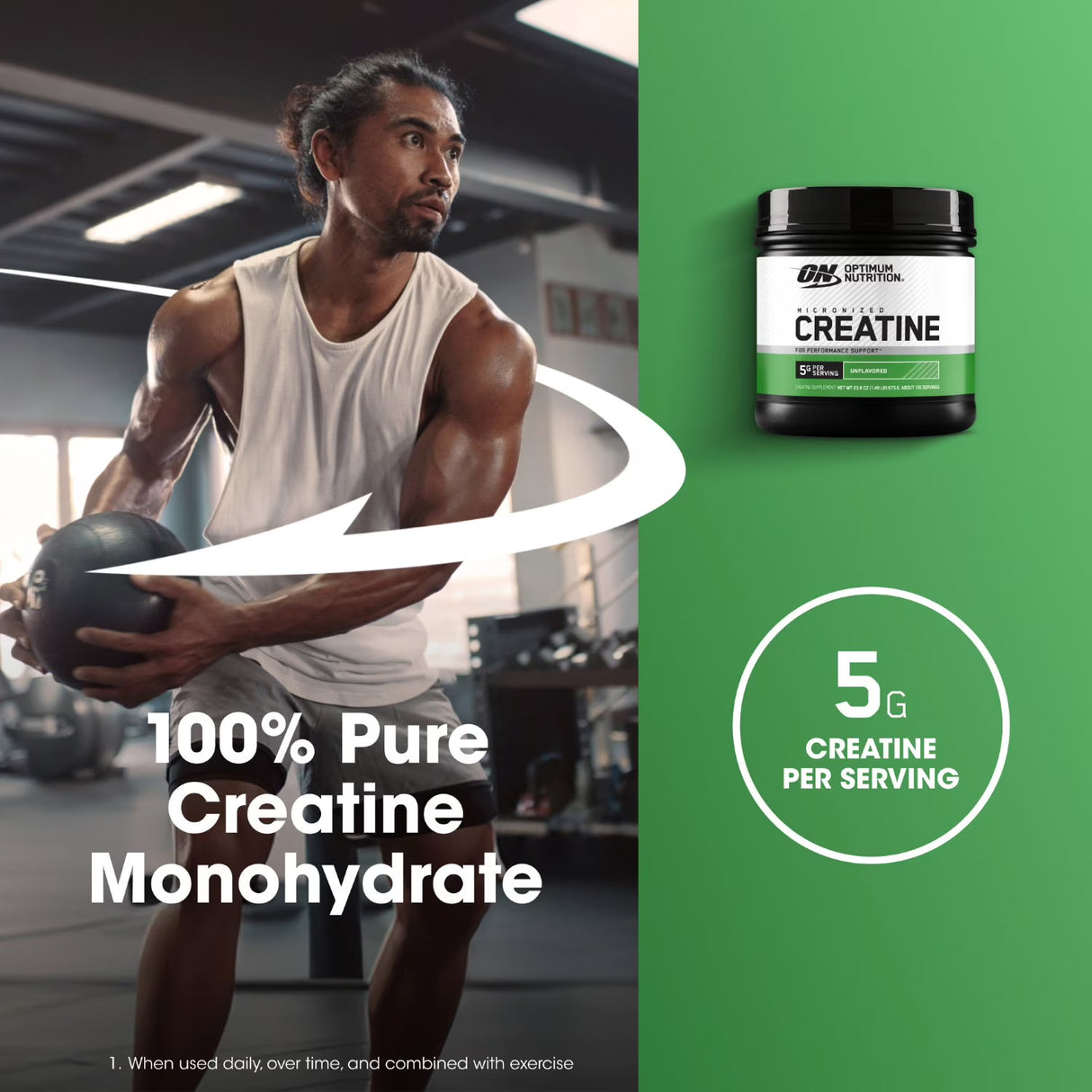 Optimum Nutrition Micronized Creatine Powder, Unflavored, 23.8 oz - price in Kenya