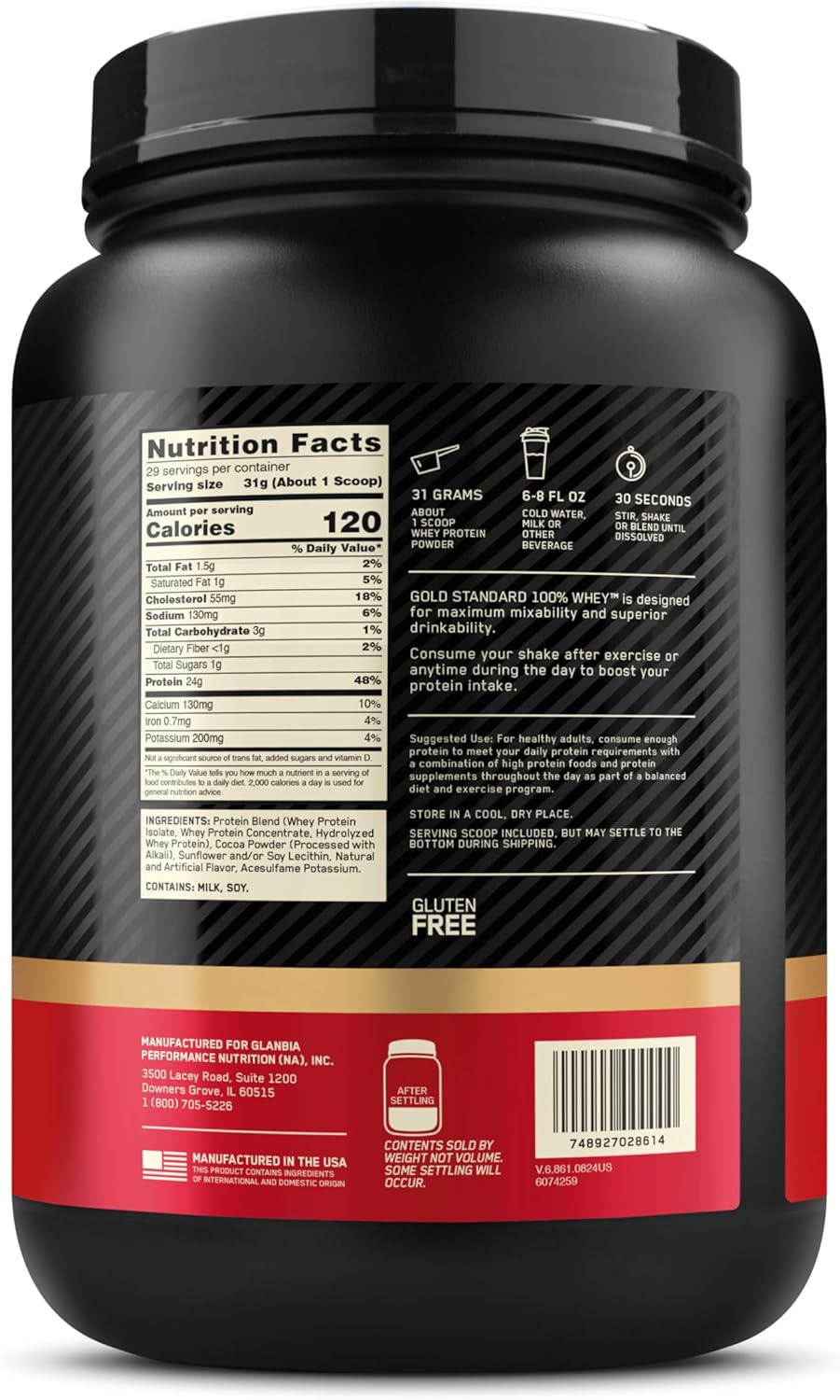 Optimum Nutrition Whey Protein Powder- Kenya - Kenya