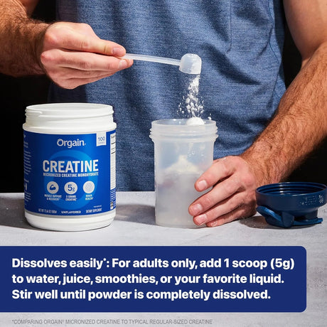 Orgain Creatine Monohydrate Micronized Powder - Kenya