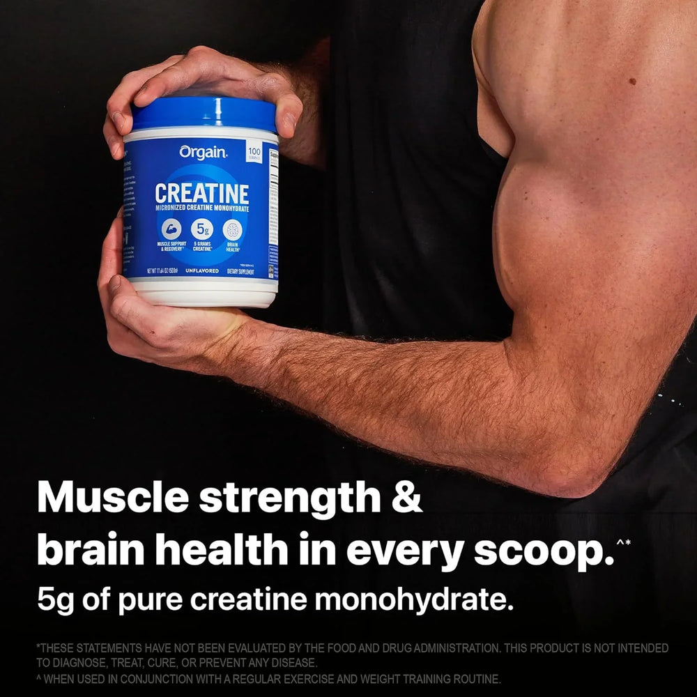 Orgain Creatine Monohydrate Micronized Powder - Kenya
