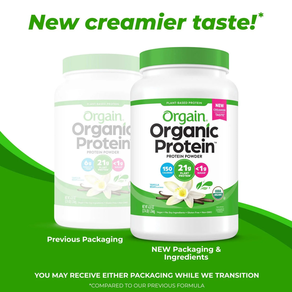 Orgain Organic Whey Protein Powder Vanilla Bean - Kenya