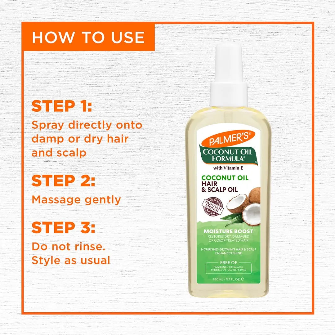Palmer's Coconut Oil Moisture Hair and Scalp Oil Spray - Kenya