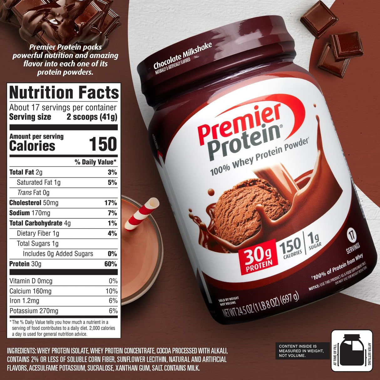 Premier Whey Protein, Chocolate Milkshake- Kenya - Kenya