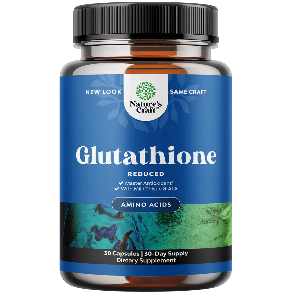 Reduced Glutathione Supplement 30 capsules (Nature's Craft) - Kenya