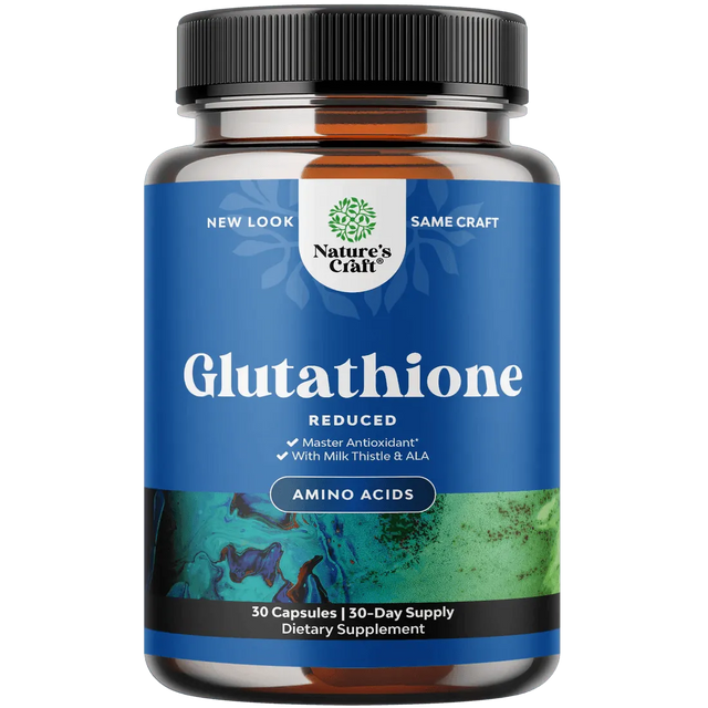 Reduced Glutathione Supplement 30 capsules (Nature's Craft) - Kenya