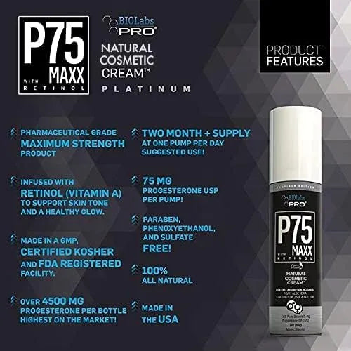 Retinol Cosmetic Cream + Progesterone - Kenya