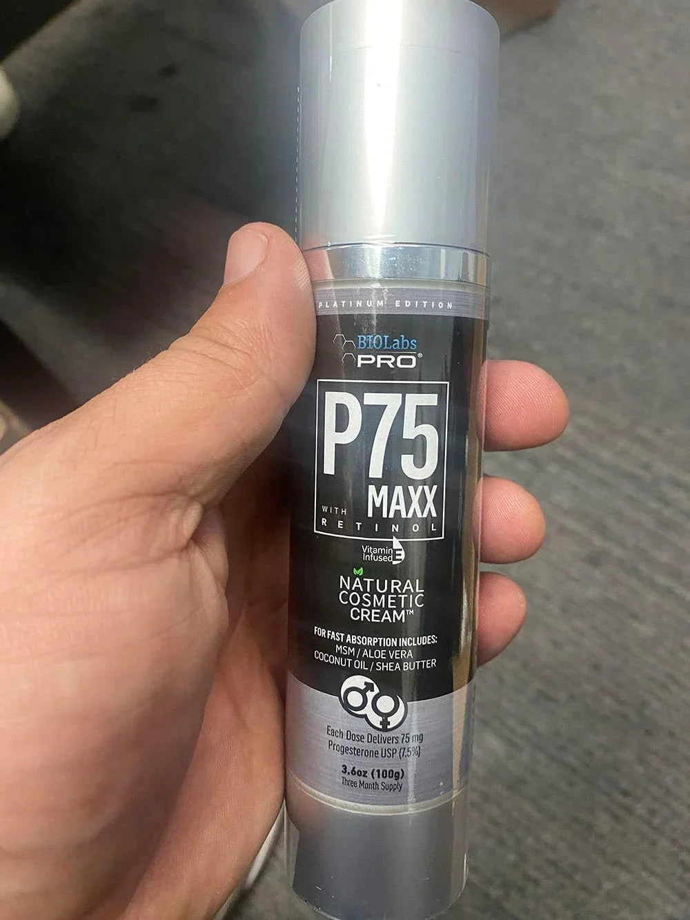 Retinol Cosmetic Cream + Progesterone - Kenya