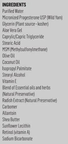 Retinol Cosmetic Cream + Progesterone - Kenya