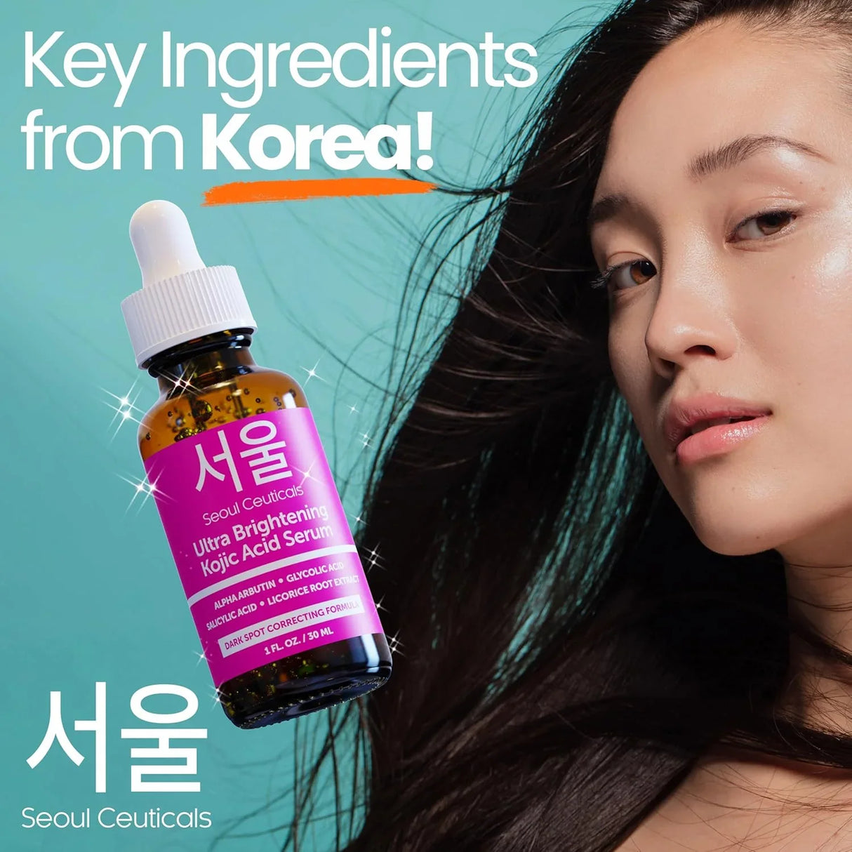 SeoulCeuticals Ultra Brightening Kojic Acid Serum - Kenya