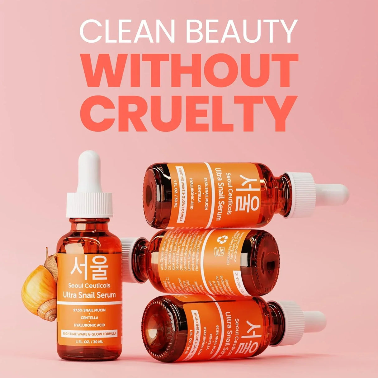 SeoulCeuticals Ultra Snail Mucin Serum - Kenya