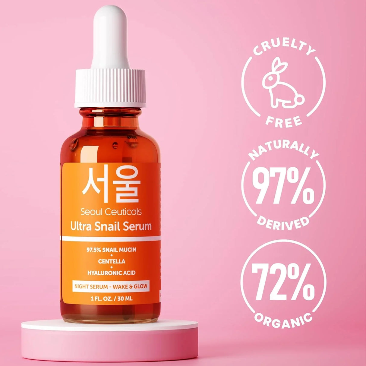 SeoulCeuticals Ultra Snail Mucin Serum - Kenya