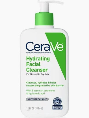 Cerave Hydrating Cleanser for Normal-to-Dry Skin