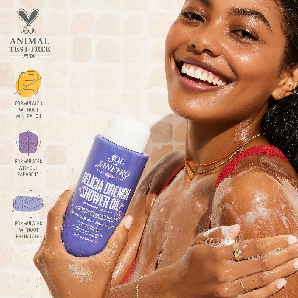 Sol de Janeiro Delicia Drench Shower Oil - Kenya