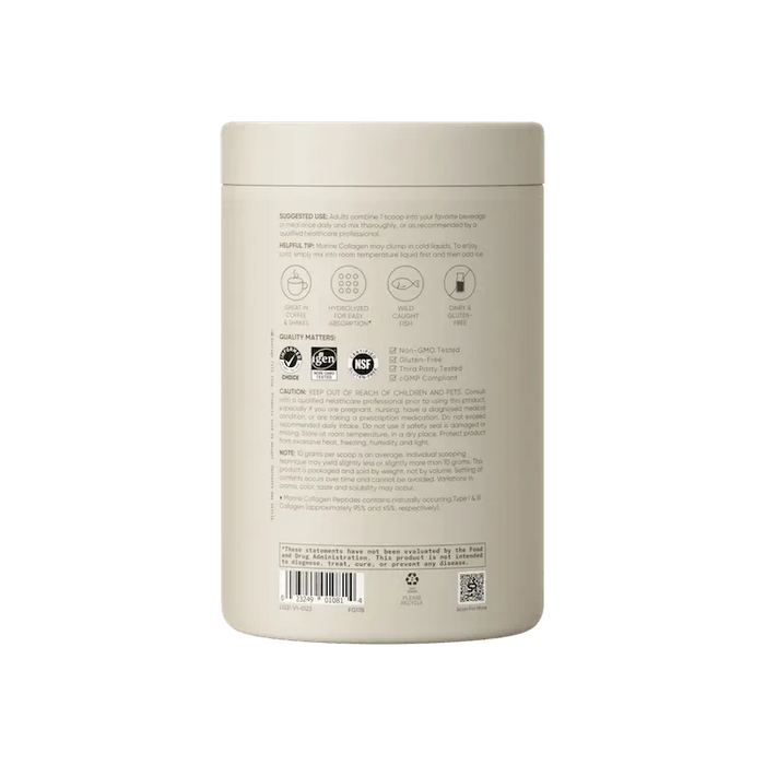 Sports Research Marine Collagen Peptides Powder