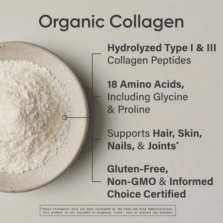 Sports Research® Organic Collagen Peptides Type I & III - Kenya
