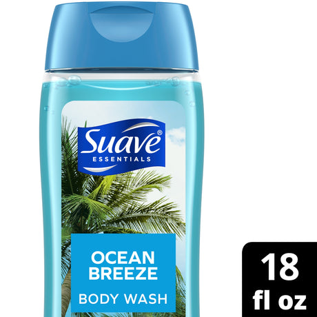 Suave Essentials Body Wash, Ocean Breeze, 18 oz -Kenya - Kenya