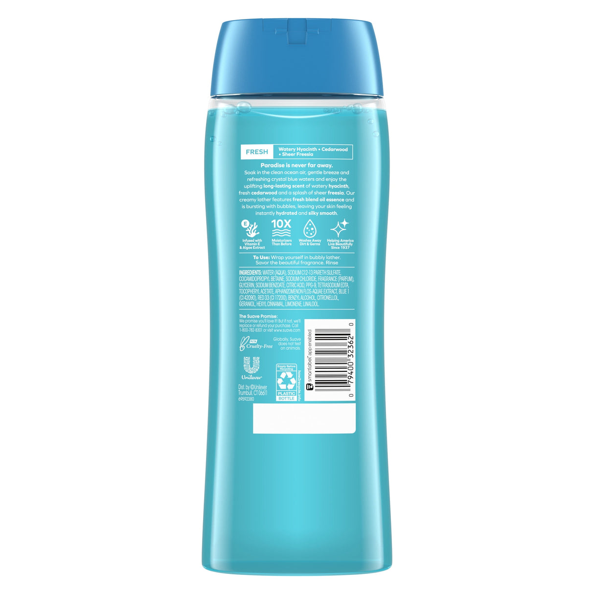 Suave Essentials Body Wash, Ocean Breeze, 18 oz -Kenya - Kenya